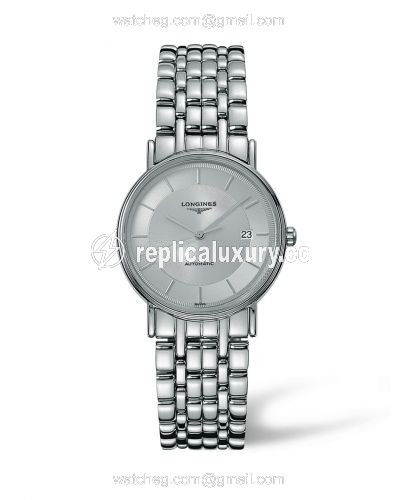 Longines Presence 34.5 Automatic Stainless Steel L4.821.4.78.6