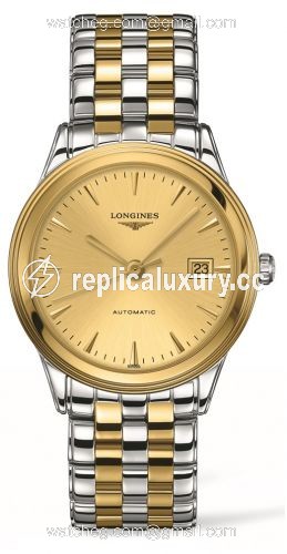 Longines Flagship 38.5 Two Tone / Gold L4.874.3.32.7