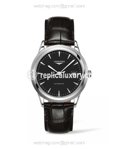 Longines Flagship 38.5 Black L4.874.4.52.2