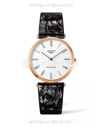 Longines La Grande Classique Automatic 36 Rose / White Roman L4.908.1.91.2