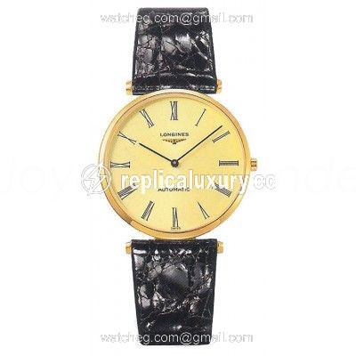 Longines La Grande Classique Automatic 36 Gold / Champagne L4.908.2.31.2