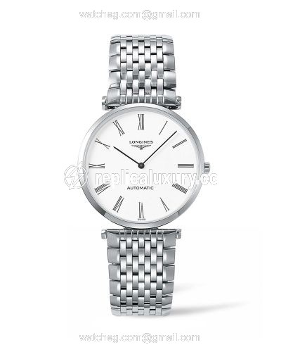 Longines La Grande Classique Automatic 36 White Roman / Bracelet L4.908.4.11.6