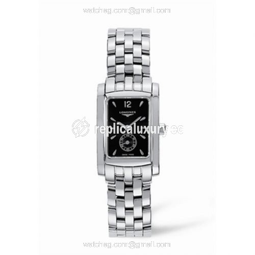 Longines DolceVita 20 Quartz Stainless Steel Black L5.155.4.76.6