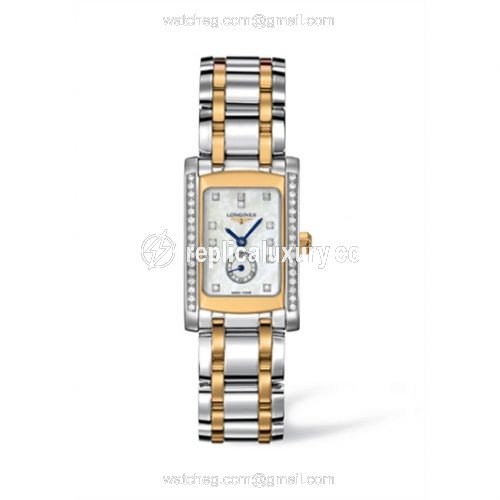 Longines DolceVita 20 Quartz Two Tone Diamond L5.155.5.09.7