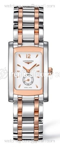 Longines DolceVita 20 Quartz Two Tone Pink L5.155.5.18.7