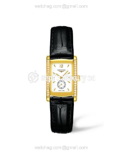 Longines DolceVita 20 Quartz Gold Diamond L5.155.7.16.0