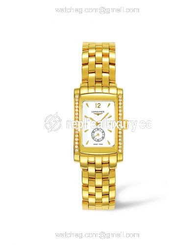 Longines DolceVita 20 Quartz Gold Diamond L5.155.7.16.6