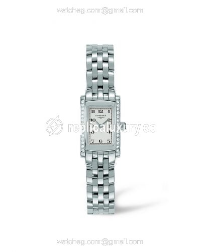 Longines DolceVita 16 Quartz Stainless Steel Diamond Arabic L5.158.0.73.6