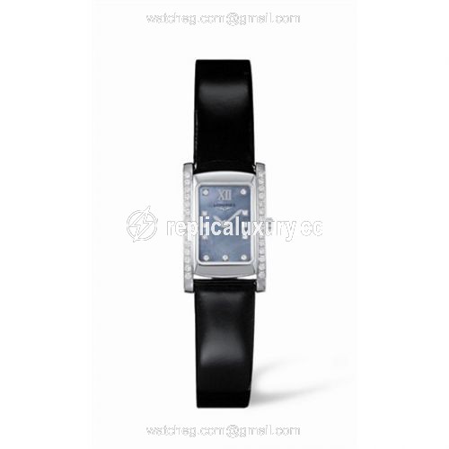 Longines DolceVita 16 Quartz Stainless Steel Diamond Blue L5.158.0.83.2