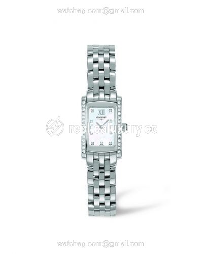 Longines DolceVita 16 Quartz Stainless Steel Diamond MOP L5.158.0.84.6