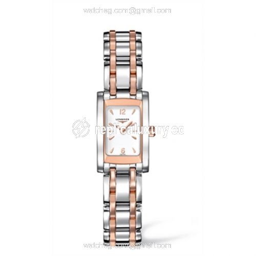 Longines DolceVita 16 Quartz Two Tone Pink L5.158.5.18.7