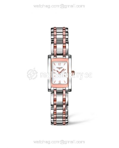 Longines DolceVita 16 Quartz Two Tone Pink L5.158.5.78.7