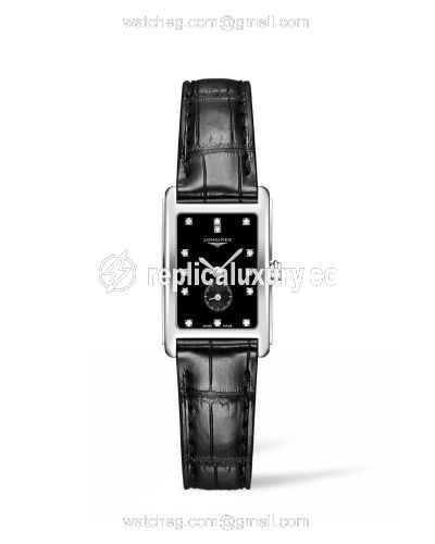Longines DolceVita 20.5 Quartz Stainless Steel / Black L5.255.4.57.0