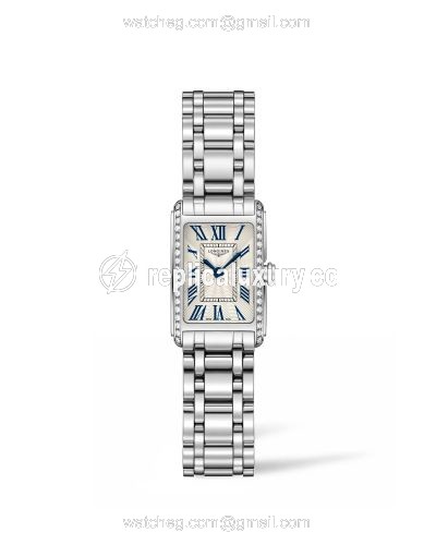 Longines DolceVita 17.4 Quartz Stainless Steel / Diamond / Silver / Bracelet L5.258.0.71.6