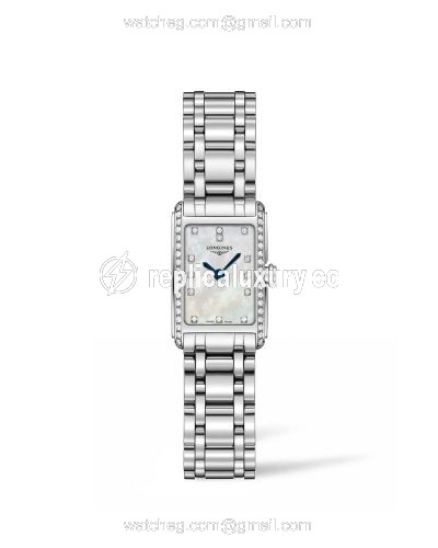 Longines DolceVita 17.4 Quartz Stainless Steel / Diamond / MOP / Bracelet L5.258.0.87.6