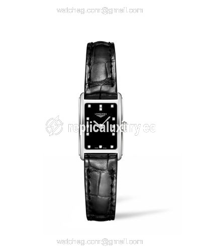 Longines DolceVita 17.4 Quartz Stainless Steel / Black L5.258.4.57.0
