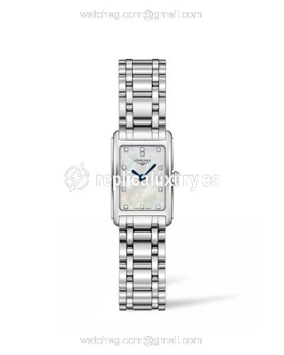 Longines DolceVita 17.4 Quartz Stainless Steel / MOP / Bracelet L5.258.4.87.6