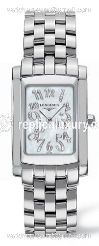 Longines DolceVita 22 Quartz Stainless Steel Funky L5.502.4.07.6