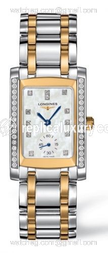 Longines DolceVita 22 Quartz Two Tone Diamond L5.502.5.09.7
