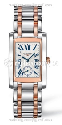 Longines DolceVita 22 Quartz Two Tone Pink L5.502.5.71.7