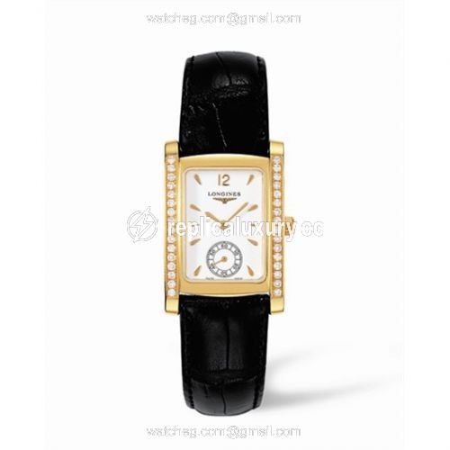 Longines DolceVita 22 Quartz Gold Diamond L5.502.7.16.0