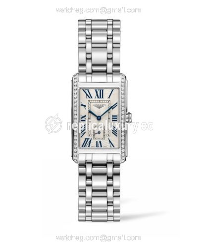Longines DolceVita 23 Quartz Stainless Steel / Diamond / Silver / Bracelet L5.512.0.71.6