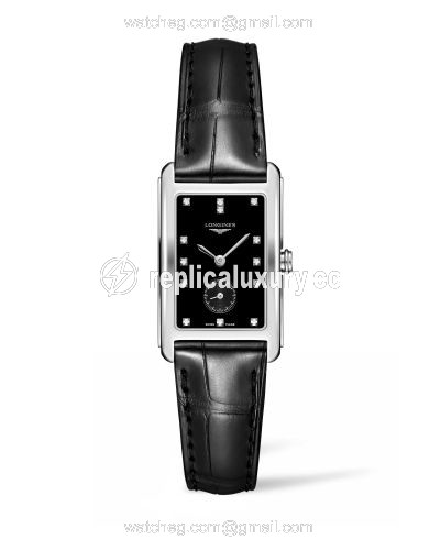 Longines DolceVita 23 Quartz Stainless Steel / Black L5.512.4.57.0