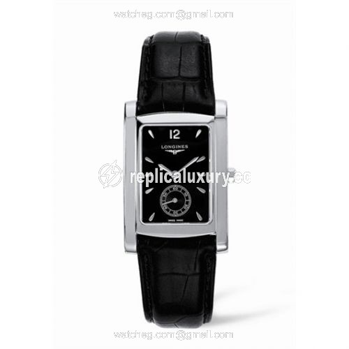 Longines DolceVita 26 Quartz Stainless Steel Black L5.655.4.76.2