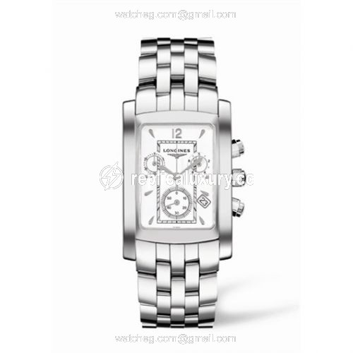 Longines DolceVita 28 Quartz Chronograph Stainless Steel L5.656.4.16.6