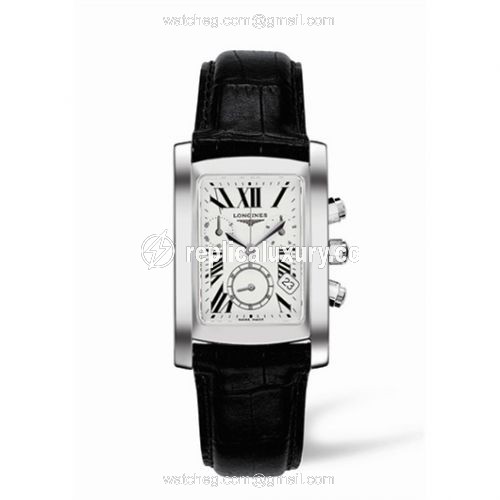 Longines DolceVita 28 Quartz Chronograph Stainless Steel Roman L5.656.4.71.3