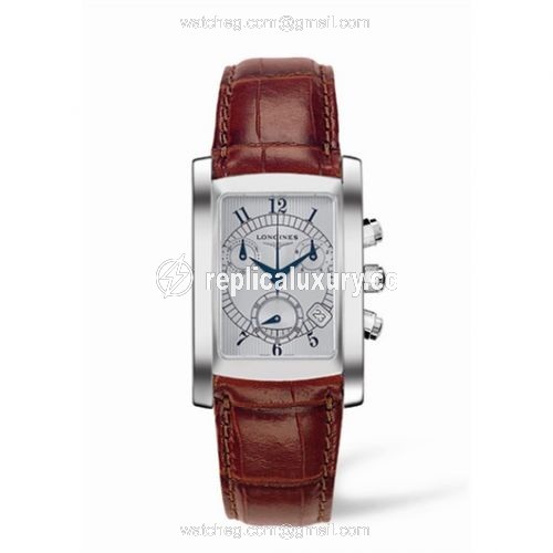 Longines DolceVita 28 Quartz Chronograph Stainless Steel Silver L5.656.4.73.4