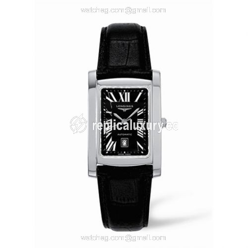 Longines DolceVita 26 Automatic Stainless Steel Black Roman L5.657.4.79.2