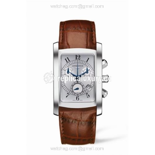 Longines DolceVita 30 Quartz Chronograph Stainless Steel Silver L5.680.4.73.4