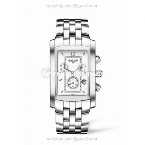 Longines DolceVita 30 Quartz Chronograph Stainless Steel L5.680.4.73.6