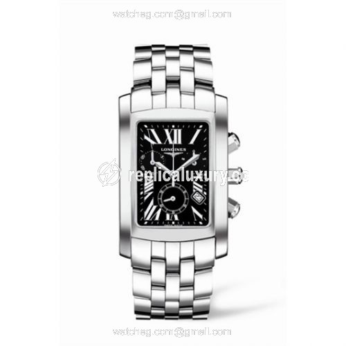 Longines DolceVita 30 Quartz Chronograph Stainless Steel L5.680.4.79.6