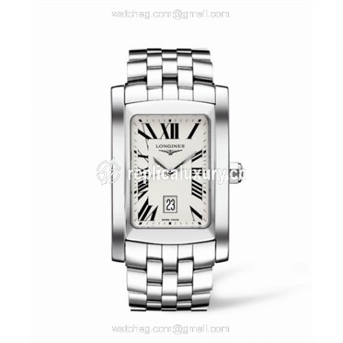 Longines DolceVita XL Stainless Steel Roman L5.686.4.71.6