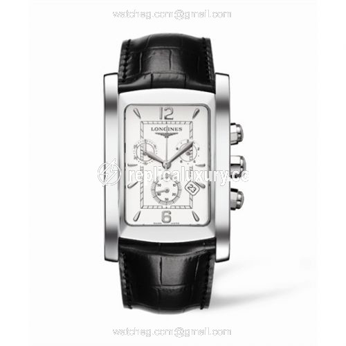 Longines DolceVita XL Chronograph Stainless Steel L5.687.4.16.3
