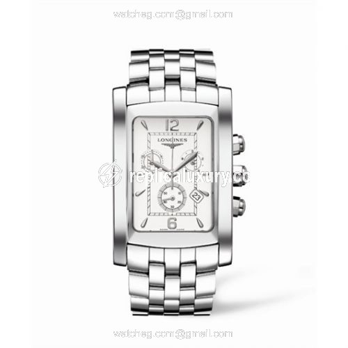 Longines DolceVita XL Chronograph Stainless Steel L5.687.4.16.6