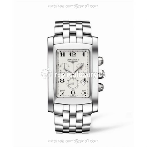 Longines DolceVita XL Chronograph Stainless Steel Arabic L5.687.4.73.6
