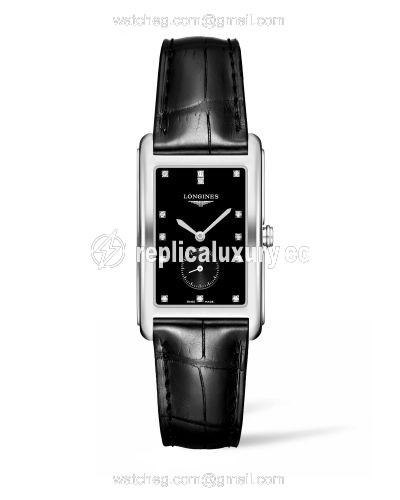 Longines DolceVita 25.8 Quartz Stainless Steel / Black L5.755.4.57.0