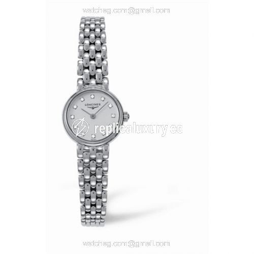 Longines Prestige Gold 19.5 Quartz White Gold L6.107.6.77.6