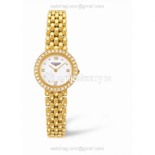 Longines Prestige Gold 21.8 Quartz L6.108.7.15.6