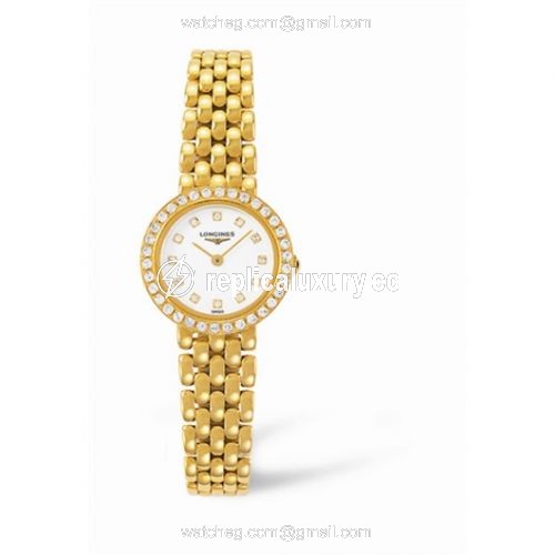 Longines Prestige Gold 21.8 Quartz L6.108.7.27.6