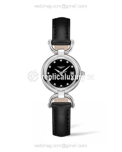Longines Equestrian 26.5 Black L6.130.4.57.0