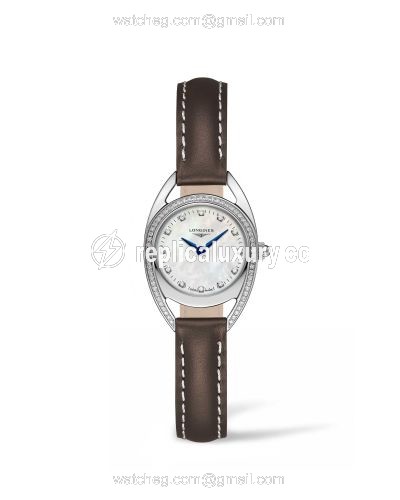 Longines Equestrian Horseshoe 23 Diamond / MOP L6.135.0.87.2