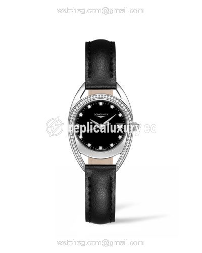 Longines Equestrian Horseshoe 26 Diamond / Black L6.136.0.57.0
