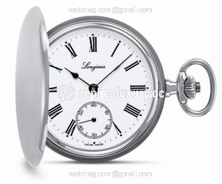 Longines Heritage Pocket Watch Roman Hunter L7.012.4.21.1