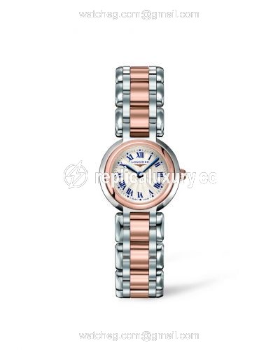Longines PrimaLuna Quartz 23 Two Tone Pink L8.109.5.78.6