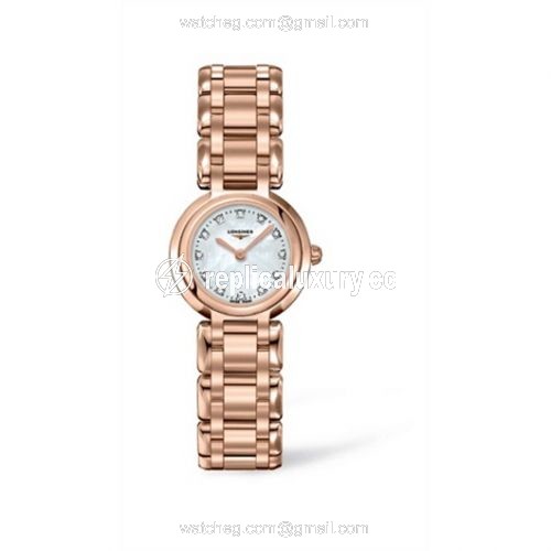 Longines PrimaLuna Quartz 23 Pink Gold MOP L8.109.8.87.6