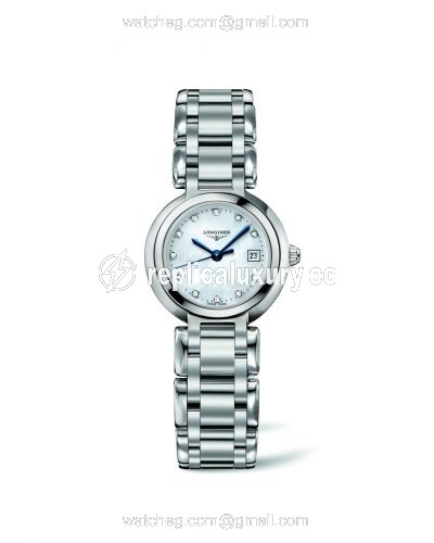 Longines PrimaLuna Quartz 26.5 MOP L8.110.4.87.6